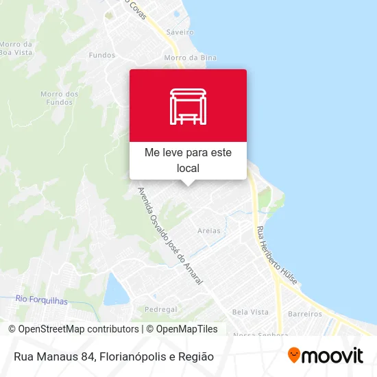 Rua Manaus 84 mapa