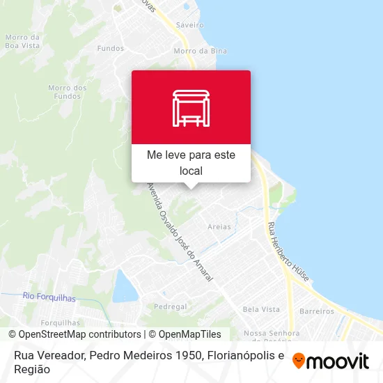 Rua Vereador, Pedro Medeiros 1950 mapa