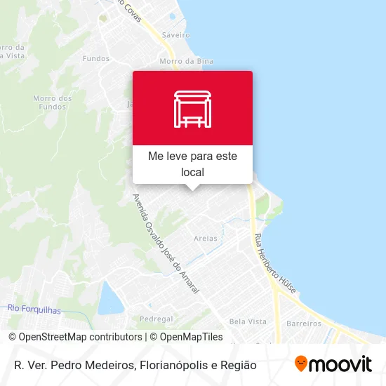 R. Ver. Pedro Medeiros mapa