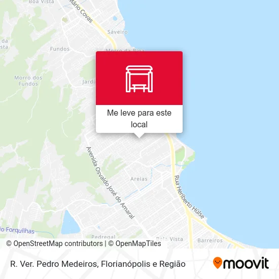 R. Ver. Pedro Medeiros mapa