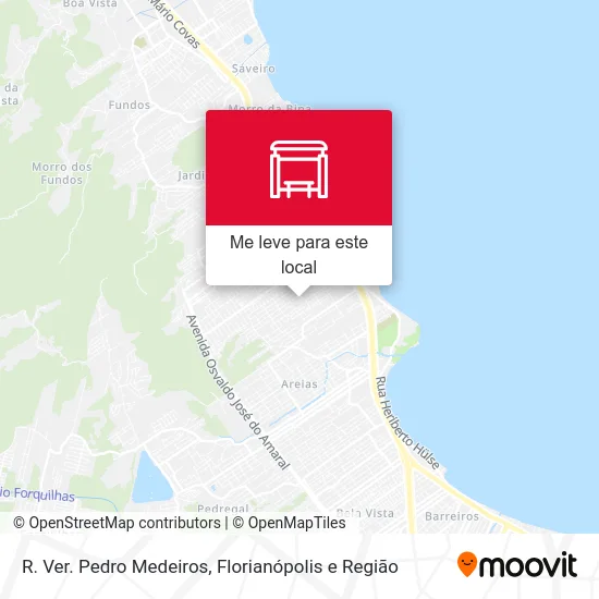 R. Ver. Pedro Medeiros mapa