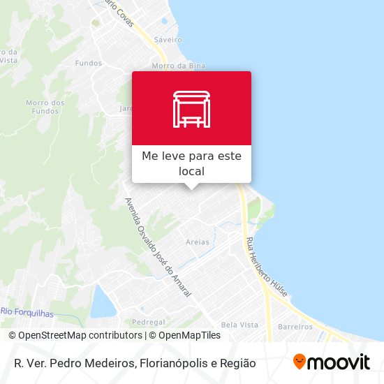 R. Ver. Pedro Medeiros mapa