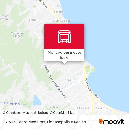 R. Ver. Pedro Medeiros mapa