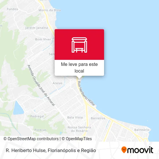 R. Heriberto Hulse mapa