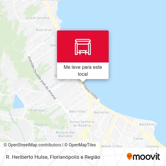 R. Heriberto Hulse mapa