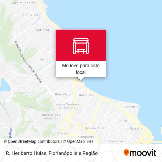 R. Heriberto Hulse mapa