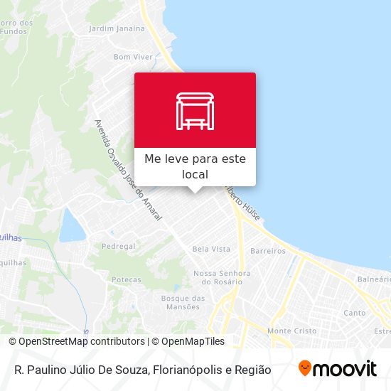 R. Paulino Júlio De Souza mapa
