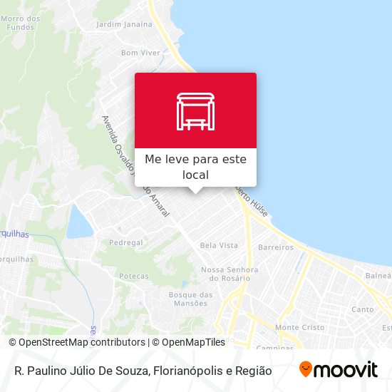 R. Paulino Júlio De Souza mapa