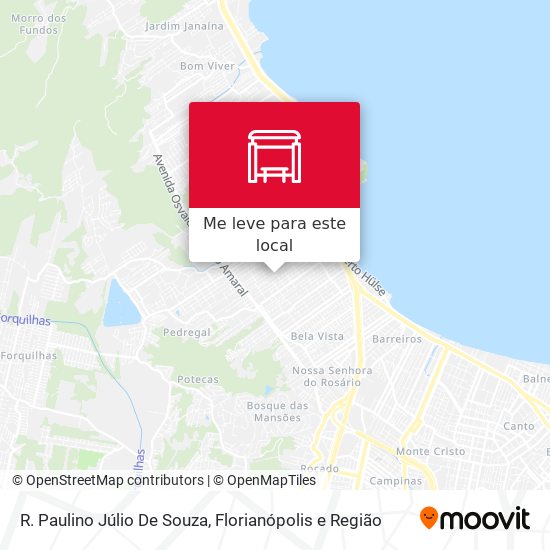 R. Paulino Júlio De Souza mapa