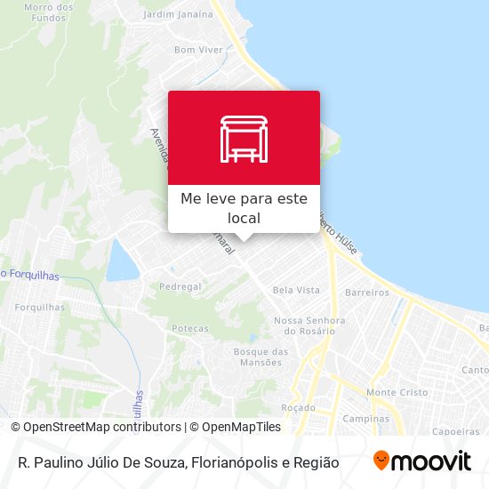 R. Paulino Júlio De Souza mapa