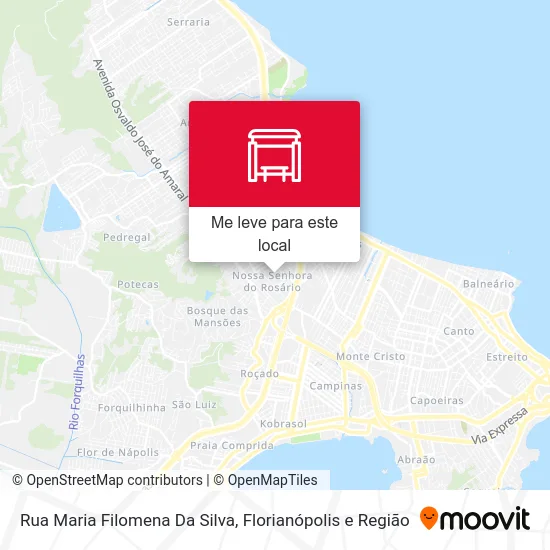 Rua Maria Filomena Da Silva mapa