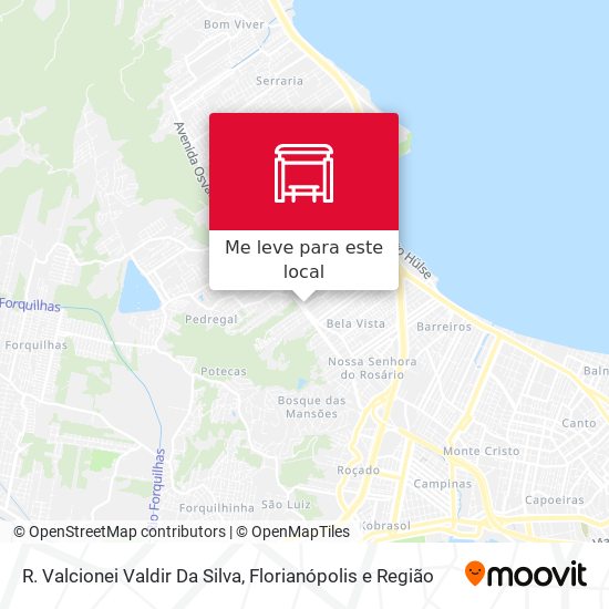 R. Valcionei Valdir Da Silva mapa