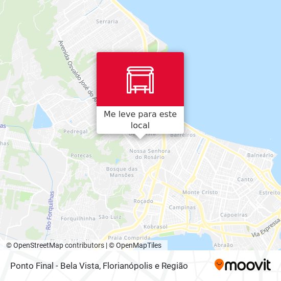 Ponto Final - Bela Vista mapa