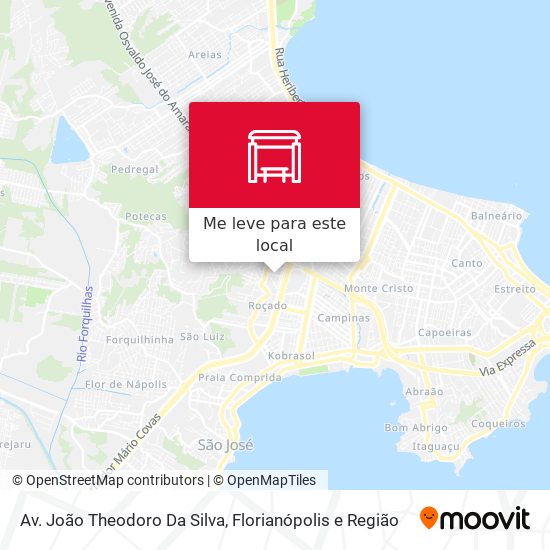 Av. João Theodoro Da Silva mapa