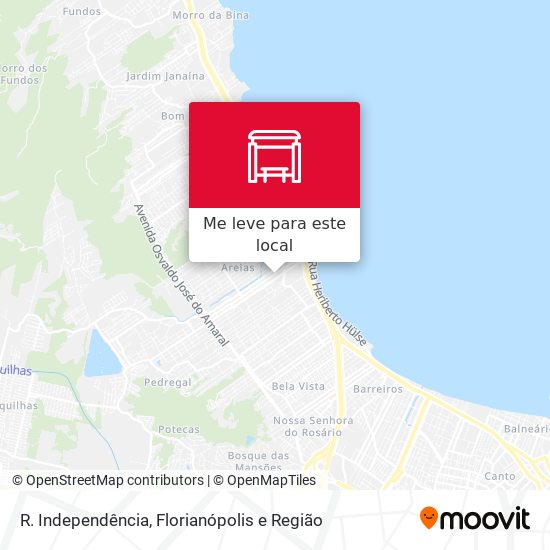 R. Independência mapa