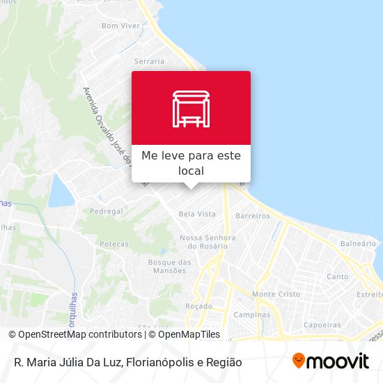 R. Maria Júlia Da Luz mapa