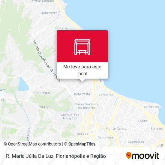 R. Maria Júlia Da Luz mapa