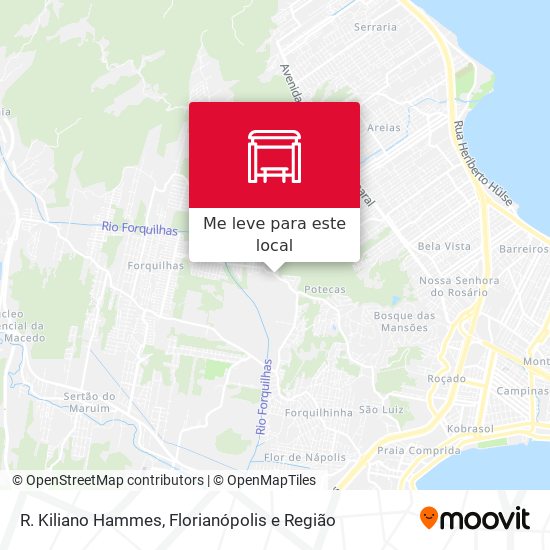 R. Kiliano Hammes mapa