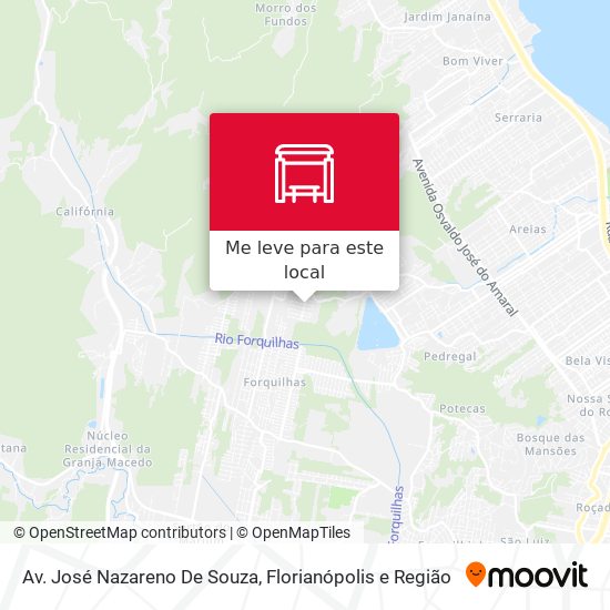 Av. José Nazareno De Souza mapa