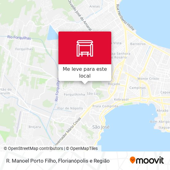 R. Manoel Porto Filho mapa