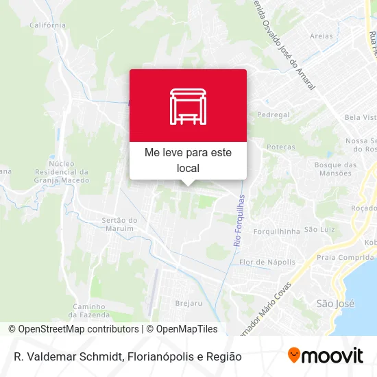 R. Valdemar Schmidt mapa