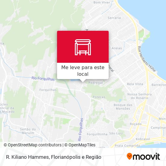 R. Kiliano Hammes mapa