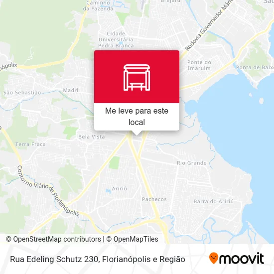 Rua Edeling Schutz 230 mapa