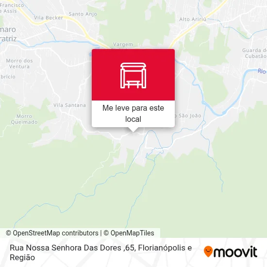 Rua Nossa Senhora Das Dores ,65 mapa
