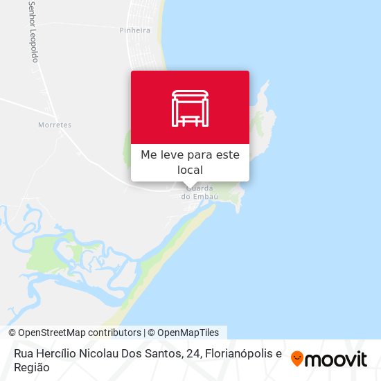 Rua Hercílio Nicolau Dos Santos, 24 mapa