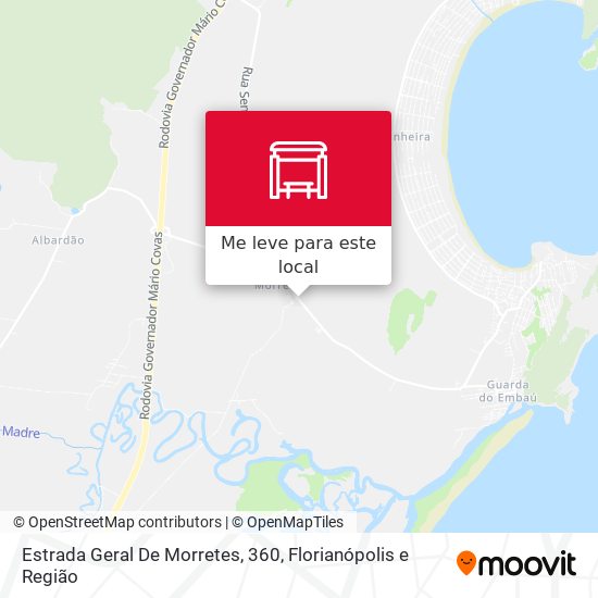 Estrada Geral De Morretes, 360 mapa