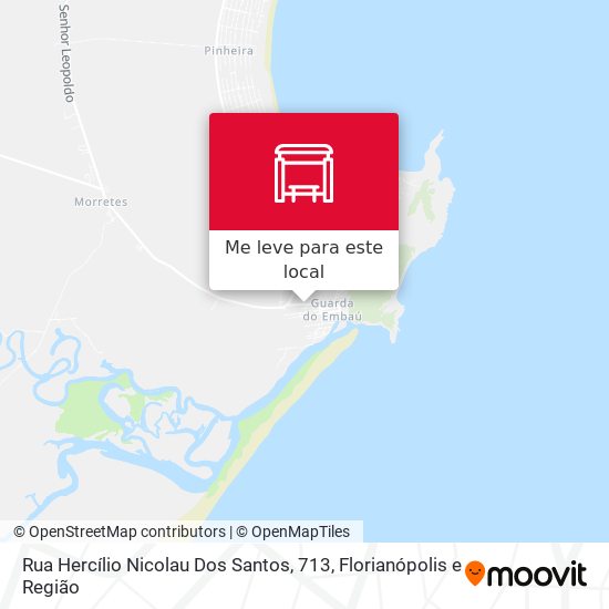 Rua Hercílio Nicolau Dos Santos, 713 mapa