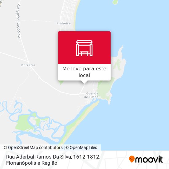 Rua Aderbal Ramos Da Silva, 1612-1812 mapa