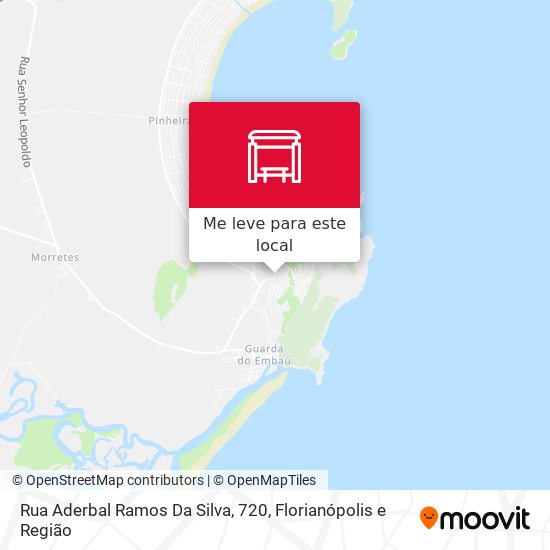 Rua Aderbal Ramos Da Silva, 720 mapa