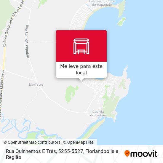 Rua Quinhentos E Três, 5255-5527 mapa