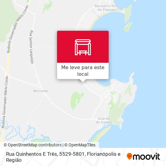 Rua Quinhentos E Três, 5529-5801 mapa