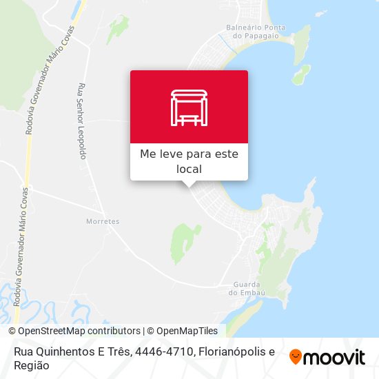 Rua Quinhentos E Três, 4446-4710 mapa