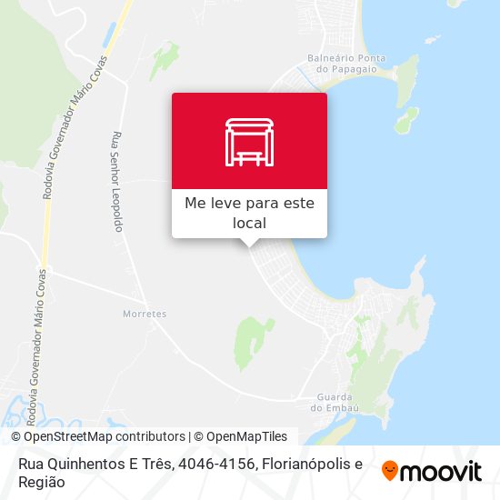 Rua Quinhentos E Três, 4046-4156 mapa