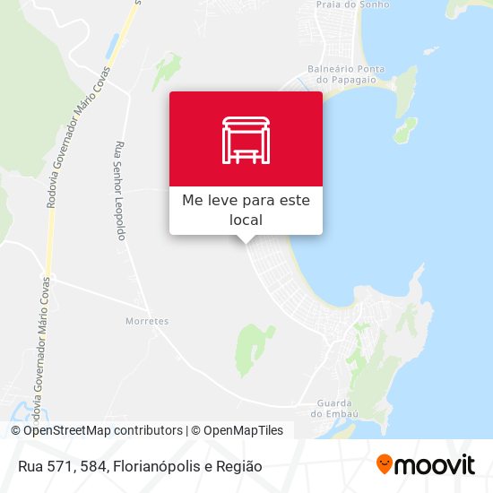 Rua 571, 584 mapa