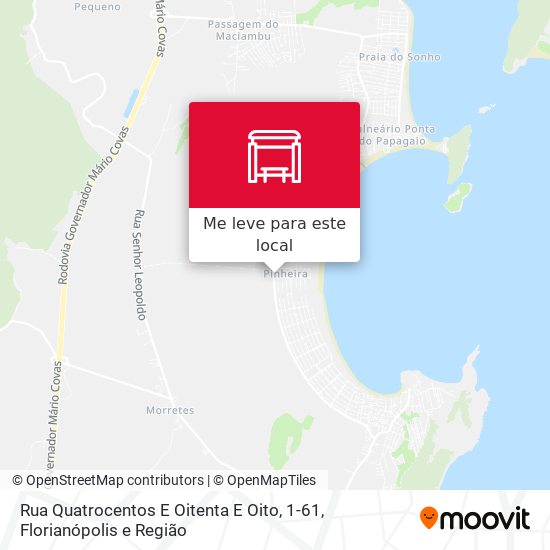 Rua Quatrocentos E Oitenta E Oito, 1-61 mapa