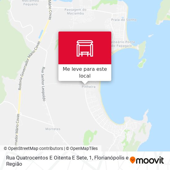 Rua Quatrocentos E Oitenta E Sete, 1 mapa