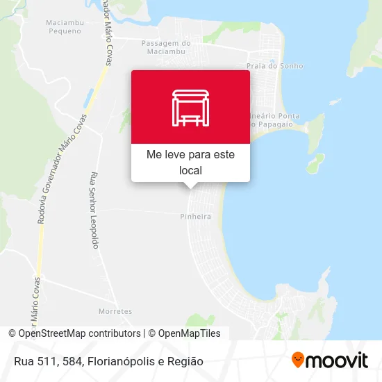 Rua 511, 584 mapa