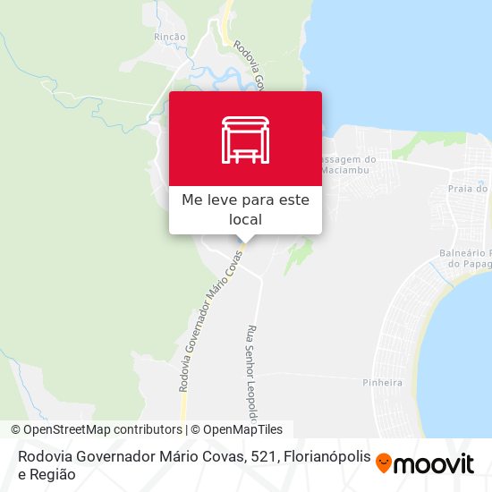 Rodovia Governador Mário Covas, 521 mapa