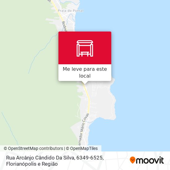 Rua Arcânjo Cândido Da Silva, 6349-6525 mapa