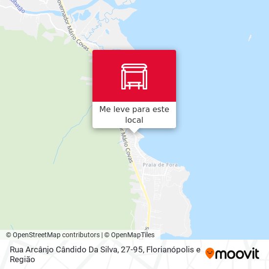 Rua Arcânjo Cândido Da Silva, 27-95 mapa