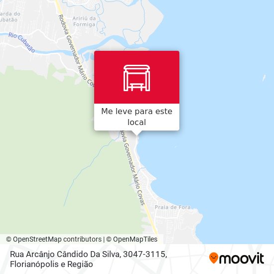 Rua Arcânjo Cândido Da Silva, 3047-3115 mapa