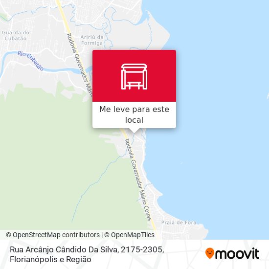 Rua Arcânjo Cândido Da Silva, 2175-2305 mapa