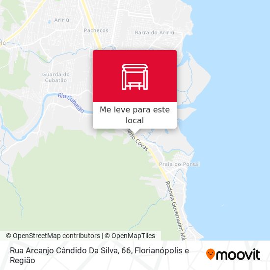 Rua Arcanjo Cândido Da Silva, 66 mapa