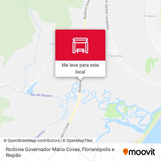 Rodovia Governador Mário Covas mapa