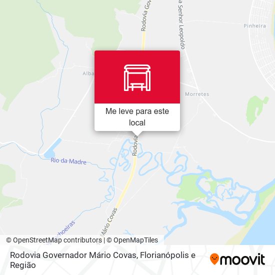 Rodovia Governador Mário Covas mapa