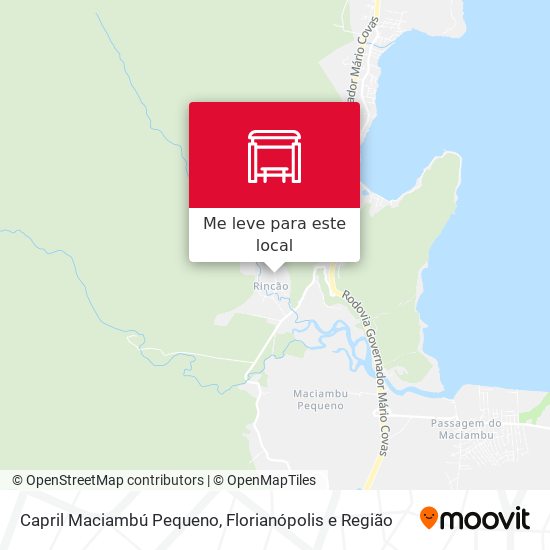 Capril Maciambú Pequeno mapa